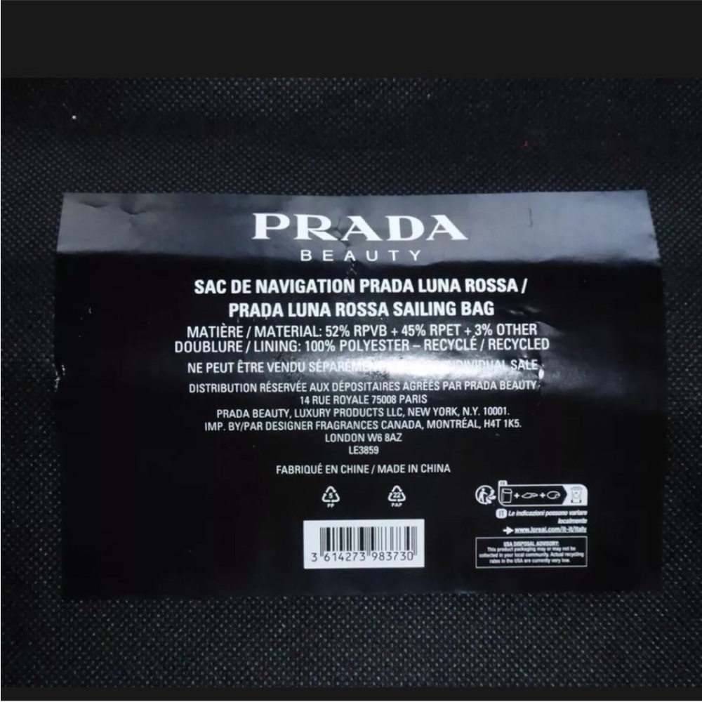 Prada Beauty Drawstring Pouch Backpack - Picture 5 of 7